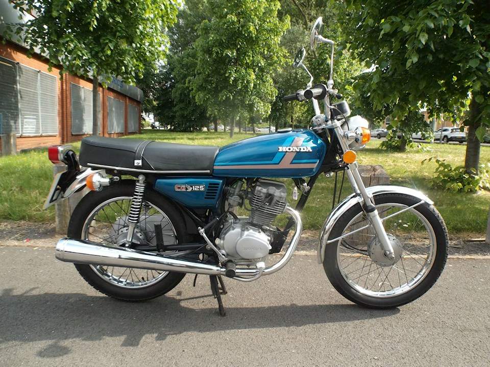 Honda CG 125 (1985-90) technical specifications